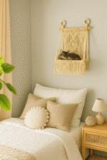 Macrame Cat Wall Bed - Image 2
