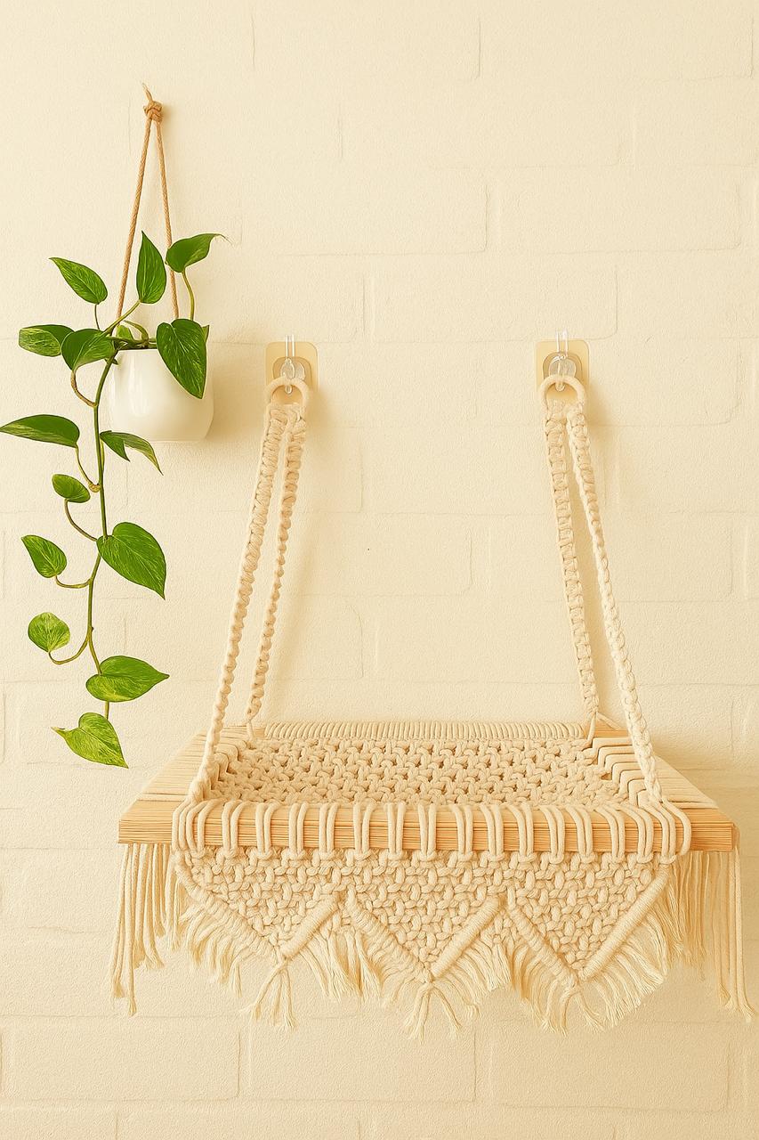 IMG-20250728-WA0072 Window/Wall Mounted Macrame Perch - Image 1