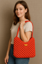 Macrame Tote Handbag