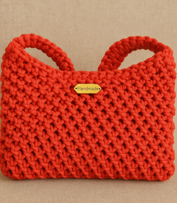 Macrame Tote Handbag