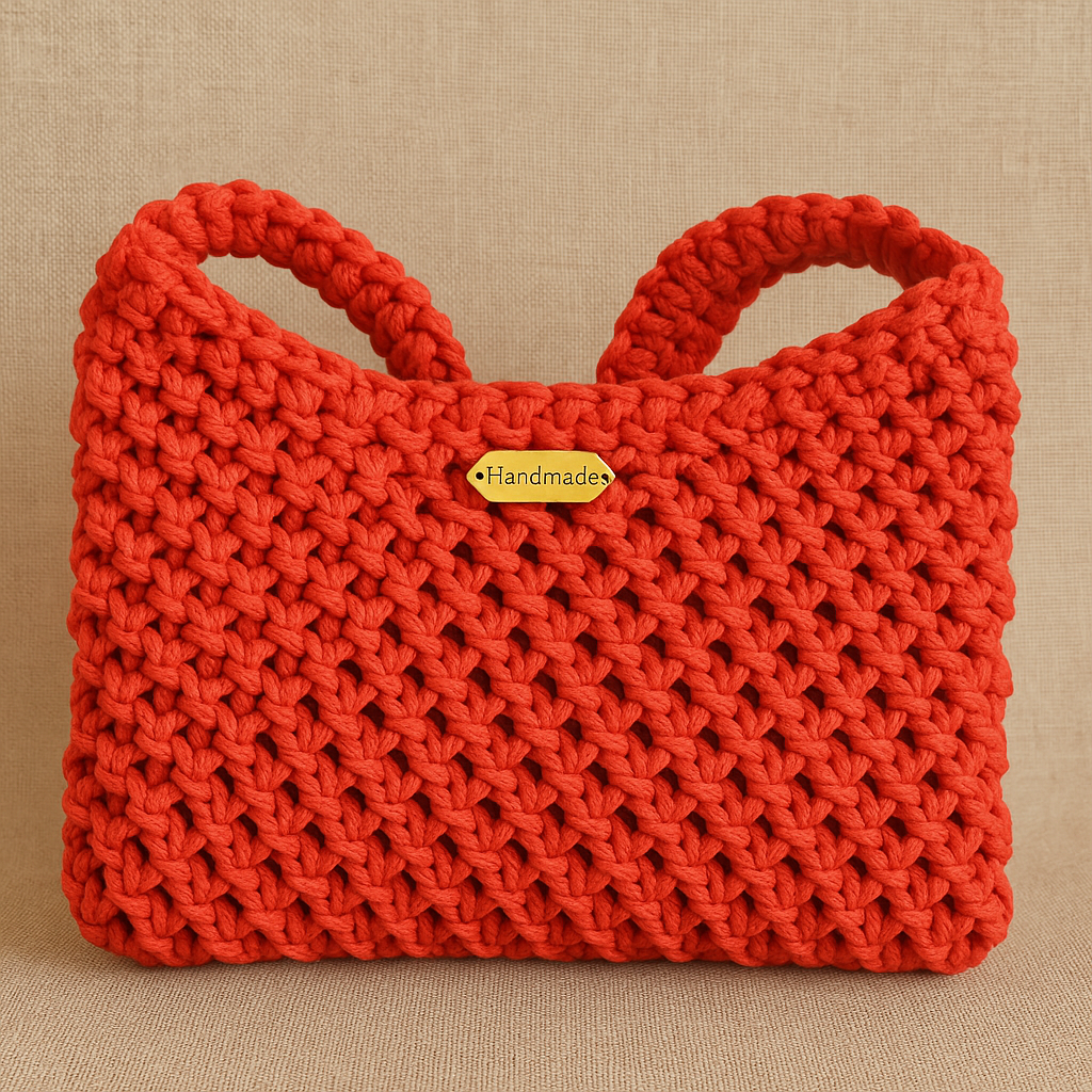 Macrame Tote Handbag Macrame Tote Handbag
